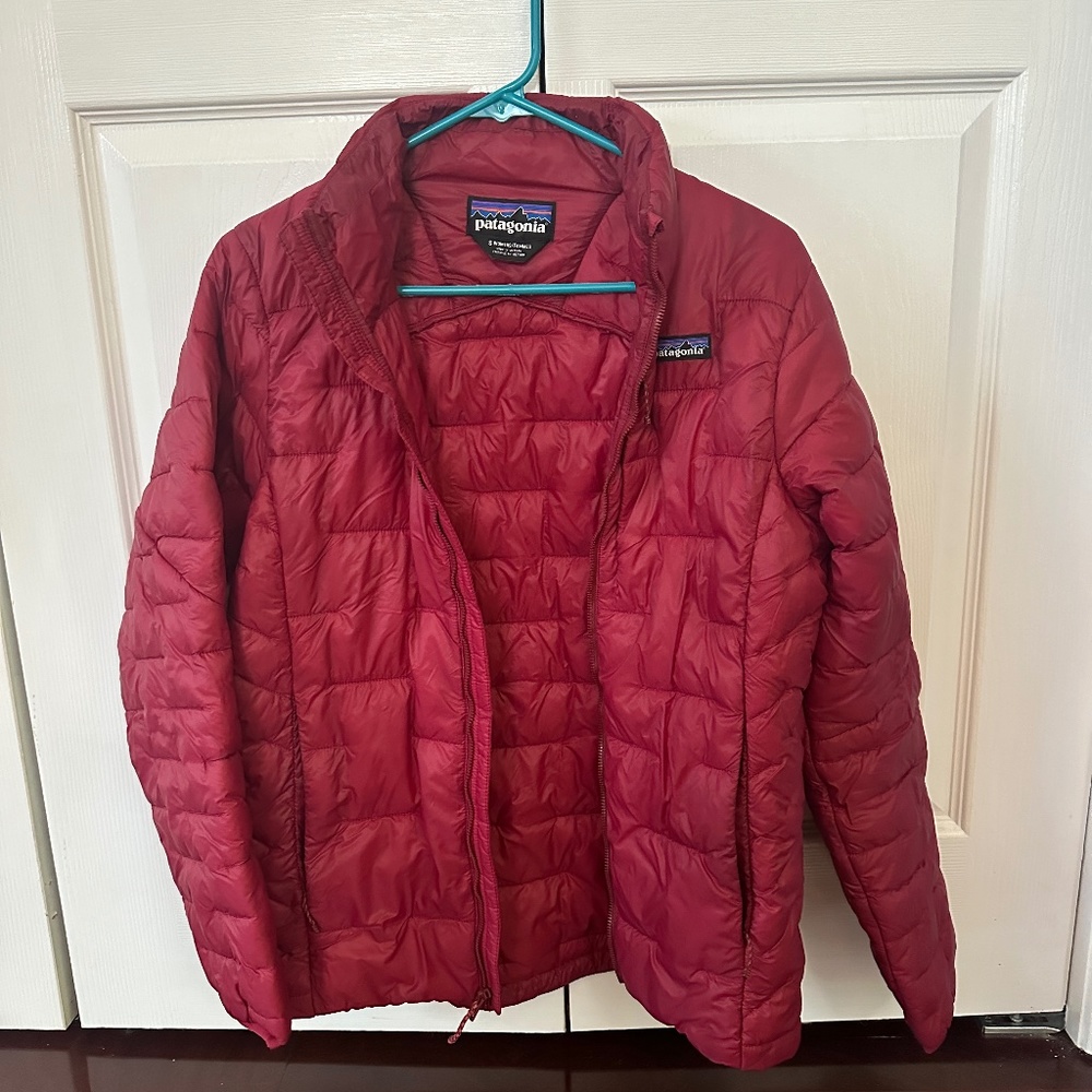 Patagonia Red Macro Puff Jacket
